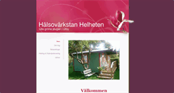 Desktop Screenshot of halsovarkstan.com